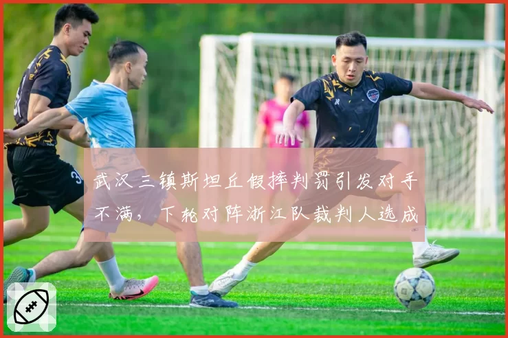 武汉三镇斯坦丘假摔判罚引发对手不满，下轮对阵浙江队裁判人选成关键